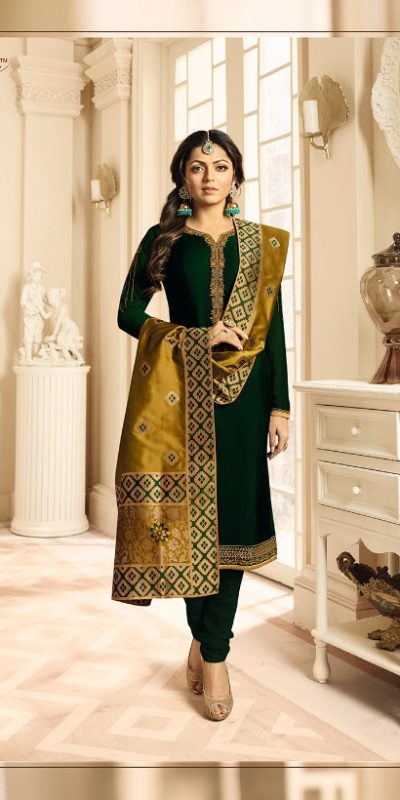 attractive-green-color-satin-with-embroidery-and-stone-work-salwar-suit