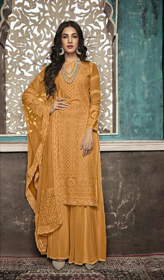 alluring-yellow-color-heavy-fox-georgette-with-embroidery-work-stone-suit