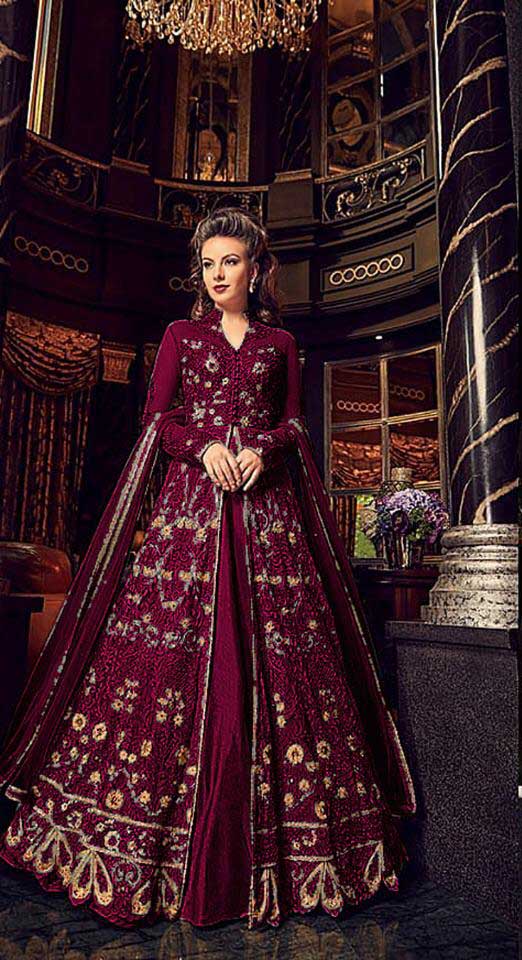 breathtaking-maroon-color-heavy-net-with-embroidery-work-anarkali-suit