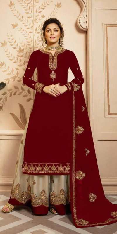 perfect-red-color-satin-georgette-and-cording-work-dual-style-salwar-lehengaperfect-red-color-satin-georgette-and-cording-work-dual-style-salwar-lehenga