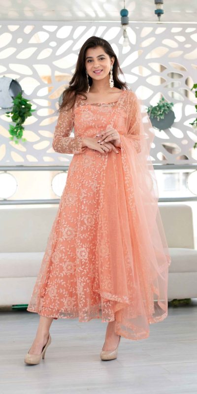 perfect-orange-color-butterfly-net-with-embroidery-work-salwar-suit