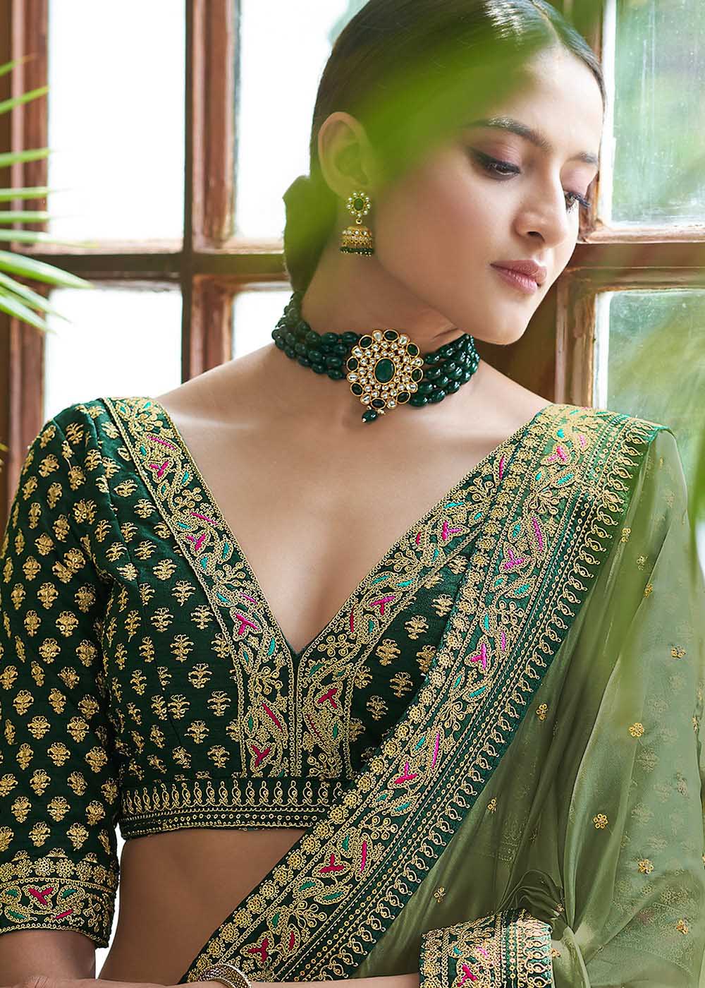 korams design Brown Pure Lichi Silk Handwoven Wedding Festival Heavy Border  Saree - Koram's Design - 4103240
