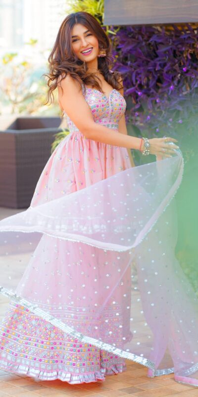 NSR 202 Pink Top : Heavy Faux Georgette Sharara : Heavy Faux Georgette Work : Heavy Embroidery Work Wedding, Party @2099/- | Salwar suit, Casual Suits, Creative suits, Designer Suits, Palazzo Suits, Party Wear Suits, Straight Suits