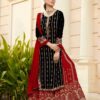 FC 9704 Black Top : Georgette Work : Embroidery Work, Mirror Work Wedding, Festive, Events Black Georgette Embroidered Sharara @2099 | Salwar suit, Casual Suits, Creative suits, Designer Suits, Palazzo Suits, Party Wear Suits, Straight Suits