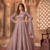 JR 8398 Brown : Net With Sequence?Work : Sequence Coding Embroidery Work Beautiful Sky-blue Color Casual, Wedding, Party, Festive, Events. @2650/- | Anarkali Suits, Bollywood Anarkali, Creative-Anarkali, Designer Anarkali, Embroidered Anarkali, Party Wear Anarkali, Gowns, Bollywood Gowns, Creative Gowns, Designer Gowns, Embroidered Gowns, Party Wear Gowns