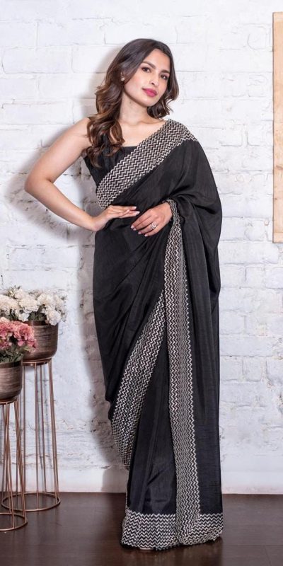 Saree  Buy Party Wear Designer Saree  Trending Sarees  Ruffle Saree   Western Saree 2023  Ethnic Plus