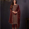 FC Vipul 5281 Brown Heavy rangoli with coding sequence Embroidery Work salwar suit Casual, Wedding, Festive, Events Etc. @2599 | Salwar suit, Casual Suits, Creative suits, Designer Suits, Party Wear Suits, Straight Suits