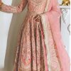 Dreamy Orange Color Heavy Net with sequence And Embroidery Work Anarkali Suit