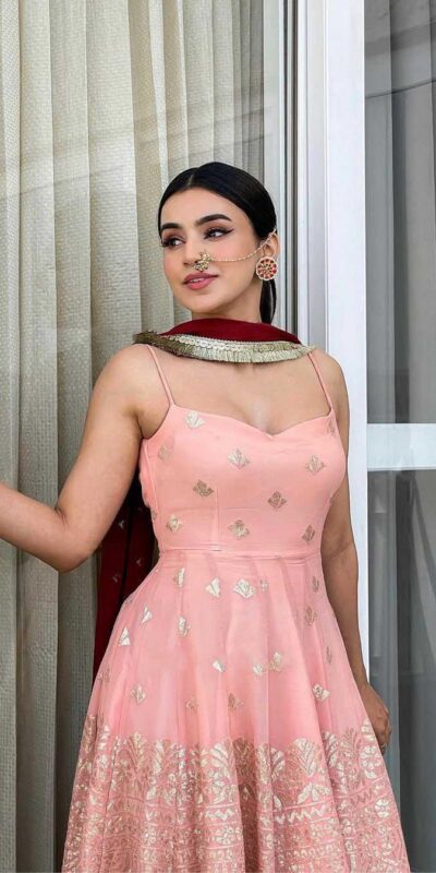 KF 1351 Pink Top : Heavy Georgette Patiala : Heavy Georgette Work : Embroidery Chain Stitch Work Wedding, Party, Festive @1999/-Only | Salwar suit, Casual Suits, Creative suits, Designer Suits, Palazzo Suits, Party Wear Suits, Straight Suits