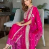KD 1026 Pink Top : Taffeta Silk Glorious Pink Salwar Suit Work : Embroidery With Sequence Work Party, Wedding, Festive @1699/- Only | Salwar suit, Casual Suits, Creative suits, Designer Suits, Palazzo Suits, Party Wear Suits, Straight Suits