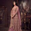 Maisha Women's Wear Pink Color Heavy Net Embroidered Stone Work Sharara Suit