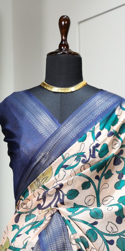 YNF7015 Navy?Blue :Saree Fabric Gadhawal Chex :Saree Work?:Arca Work Blouse Fabric : Linen petti silk Party wear Designer Saree @1349 | Sarees, Bollywood Sarees, Creative Sarees, Designer Sarees, Modern Digital sarees, Party Wear Sarees