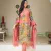 Elegant Pink Color Cotton Kalamkari Print Work Kurti