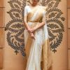 Grace Off White Color Soft Kanjivaram Pattu Jacquard Silk Saree