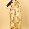 Majestic Yellow Color Devsena Soft Silk Digital Printed Saree
