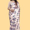 Nice Purple Color Devsena Soft Silk Digital Printed Work Saree