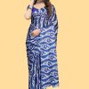Pretty Blue Color Devsena Soft Silk Digital Printed Saree