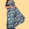 Pretty Royal Blue Color Devsena Soft Silk Digital Printed Saree