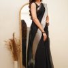 Pure Silver Black 3 Color Banarasi Soft Silk Ordinary Design Saree