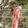 Radiant Orange Heavy Devsena Soft Silk Digital Printed Saree