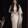 Softly Cream Color Heavy Devsena Soft Silk Digital Printed Saree