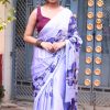 Softly Light Blue Heavy Devsena Soft Silk Digital Printed Saree