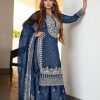 Blue Georgette Embroidery Sequence Salwar Suit
