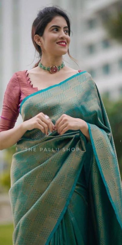 KP 4099 Blue Color Soft Lichi Silk Cloth Rich Pallu All Over Saree Events Casual, Wedding, Festive, Events Etc. Expected Delivery 4-6 Working Days @1349/- | Designer Sarees, Sarees, Bollywood Sarees, Creative Sarees, Embroidered Sarees, Ethnic Saree, Modern Digital sarees, Party Wear Sarees
