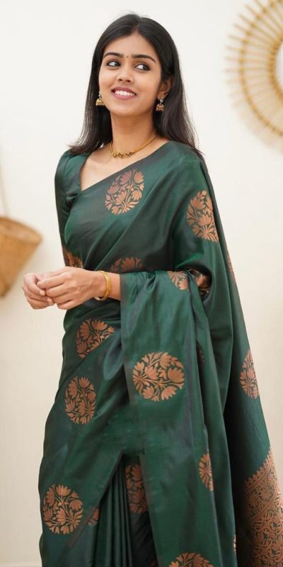 KP 4064 Green Color Soft Lichi Silk Jacquard On All Over Saree Casual, Party Wear, Wedding, Events Etc. Expected Delivery 4-6 Working Days @1249/- | Designer Sarees, Sarees, Bollywood Sarees, Creative Sarees, Embroidered Sarees, Ethnic Saree, Modern Digital sarees, Party Wear Sarees