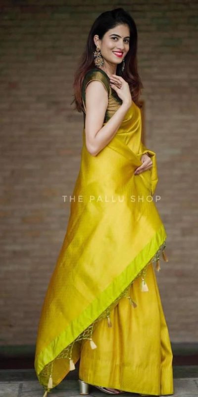 KP 4099 Yellow Color Soft Lichi Silk Cloth Rich Pallu All Over Saree Events Casual, Wedding, Festive, Events Etc. Expected Delivery 4-6 Working Days @1349/- | Designer Sarees, Sarees, Bollywood Sarees, Creative Sarees, Embroidered Sarees, Ethnic Saree, Modern Digital sarees, Party Wear Sarees