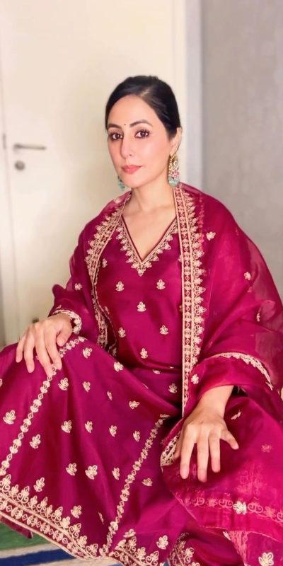 Fancy Pink Color Tapeta silk Thread Sequence Work Salwar Suit