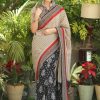 Majestic Black Color Georgette Digital Printed All Over Saree
