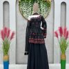 Nice Black Color Georgette Thread Sequence Work Salwar Suit