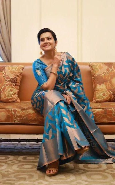 KP 4057 Blue Color Soft Lichi Silk Jacquard On All Over Saree Casual, Party Wear, Wedding, Events Etc. Expected Delivery 4-6 Working Days @1349/- | Designer Sarees, Sarees, Bollywood Sarees, Creative Sarees, Embroidered Sarees, Ethnic Saree, Modern Digital sarees, Party Wear Sarees