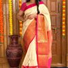 Light Pink Soft Silk Jacquard All Over Saree