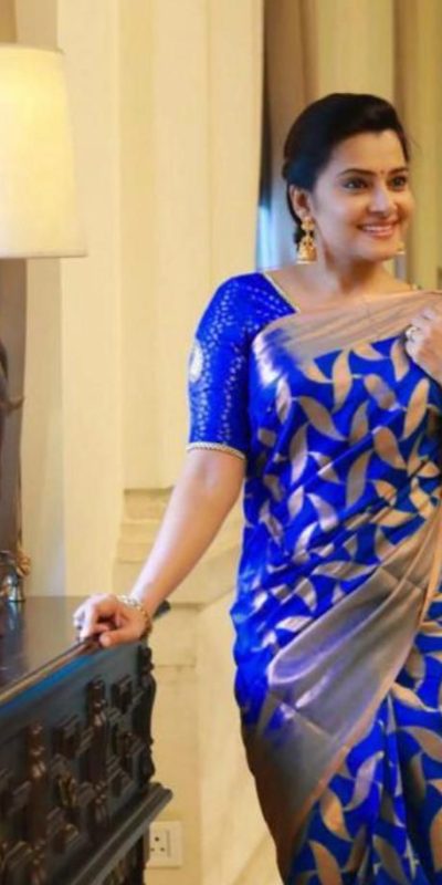 KP 4057 Royal Blue Color Soft Lichi Silk Jacquard On All Over Saree Casual, Party Wear, Wedding, Events Etc. Expected Delivery 4-6 Working Days @1349/- | Designer Sarees, Sarees, Bollywood Sarees, Creative Sarees, Embroidered Sarees, Ethnic Saree, Modern Digital sarees, Party Wear Sarees