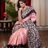 Aglow Light Pink Color Modal Silk Digital Printed All Over Saree