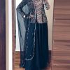 Beautiful Navy Blue Color Georgette Embroidery Lehenga Choli
