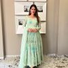 Grand Green Color Georgette Sequence Embroidery Anarkali Suit