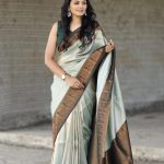 Peaceful Cement Color Soft Silk Beautiful Rich Pallu All Over Saree