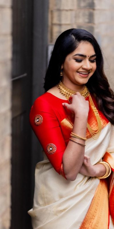 Perfect Cream Color Soft Lichi Silk Ordinary Design Pallu Saree