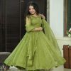 SRK 5184 Green Color Georgette Embroidery Work Salwar Suit Wedding, Party, Festive, Events Expected Delivery 4-6 Working Days @ 2049/- | Casual Suits, Jump Suits, Salwar suit, Creative suits, Designer Suits, Palazzo Suits, Party Wear Suits, Patiala Suits, Straight Suits
