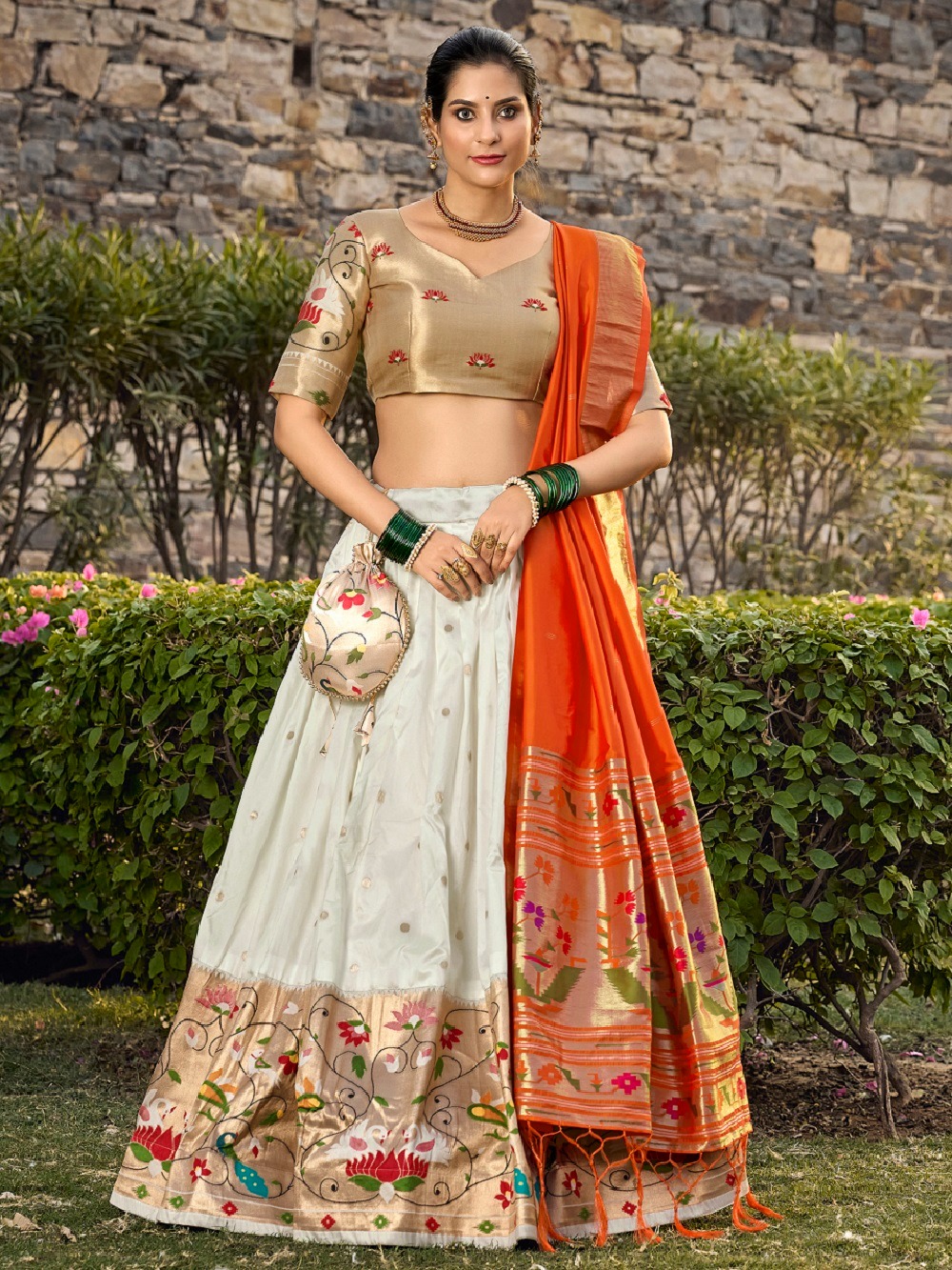 LNB 2021 White Jacquard Silk Weaving Zari Lehenga Choli Festive Party Wedding, Events etc. Delivery 4-6 Working Days @4099/- | Lehenga, Bollywood Lehenga, Creative Lehenga, Designer Lehenga, Embroidered Lehenga, Party Wear Lehenga