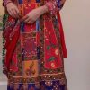 Pretty Red Color American Silk Digital Printed Diamond Salwar Suit