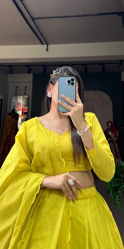 LNB 1650 Parrot Green Color Raj wadi Chanderi Silk Hand Made Flower Lehenga Choli Wedding, Party, Festive, Events Etc. Delivery 4-6 Working Days Rs 1999 | Lehenga, Bollywood Lehenga, Creative Lehenga, Designer Lehenga, Embroidered Lehenga, Party Wear Lehenga