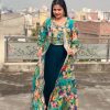 Superb Green Color Fox Georgette Digital Print Work Salwar Suit