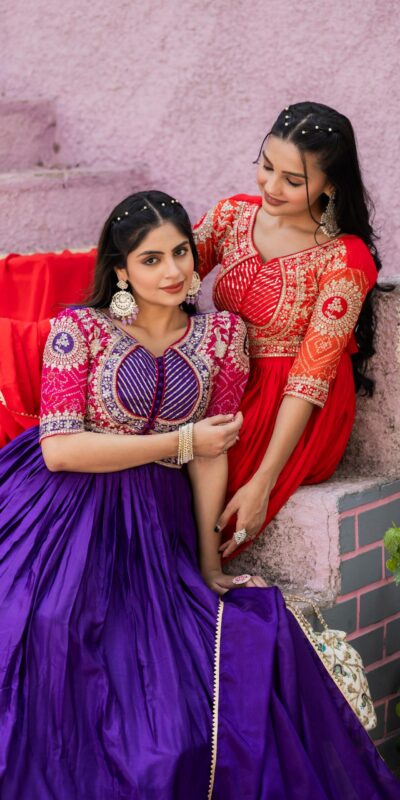 Ram 088 Red Color chinon bandhrej Heavy 3mm Sequence Embroidery Work Anarkali Gown Wedding Party, Festive, Events Etc.4-6 Working Days@2049/- only | Gowns, Bollywood Gowns, Creative Gowns, Designer Gowns, Embroidered Gowns, Party Wear Gowns, Straight Suits