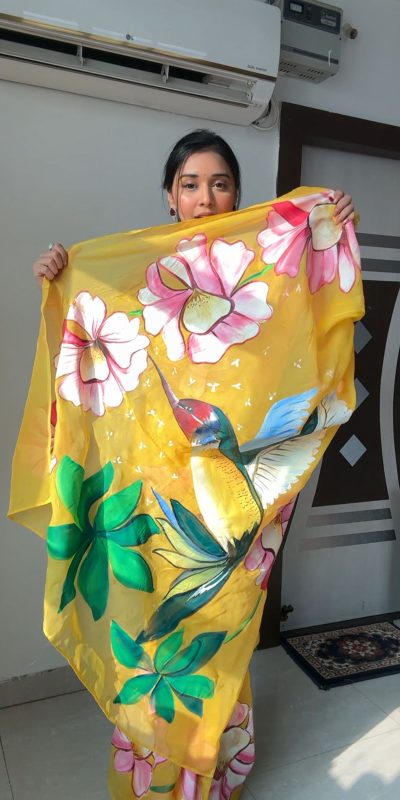 SC 228 Yellow Color Soft Organza Silk Ready To Wear Saree Casual, Wedding, Festive, Events . Expected Delivery 4-6 Working Days @1549/- only | Designer Sarees, Embroidered Sarees, Sarees, Bollywood Sarees, Creative Sarees, Ethnic Saree, Modern Digital sarees, Party Wear Sarees