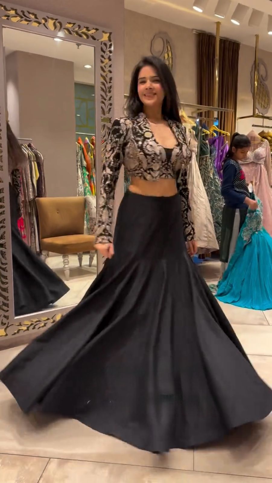 RTC 6488 Black Color Tapeta Silk Thread With Sequence Lehenga Choli Casual, Wedding, Party, Festive, Events Etc.4-6 Working Days @2149/- Only | Lehenga, Bollywood Lehenga, Creative Lehenga, Designer Lehenga, Embroidered Lehenga, Party Wear Lehenga