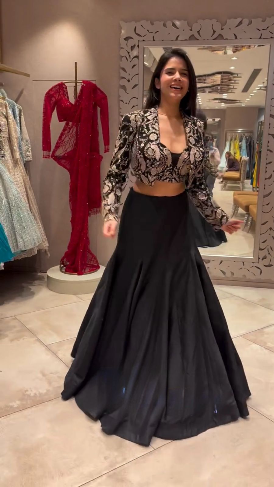 RTC 6488 Black Color Tapeta Silk Thread With Sequence Lehenga Choli Casual, Wedding, Party, Festive, Events Etc.4-6 Working Days @2149/- Only | Lehenga, Bollywood Lehenga, Creative Lehenga, Designer Lehenga, Embroidered Lehenga, Party Wear Lehenga